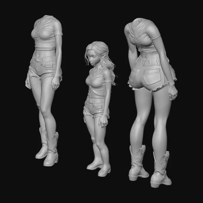 3D model for Cgica cowboy