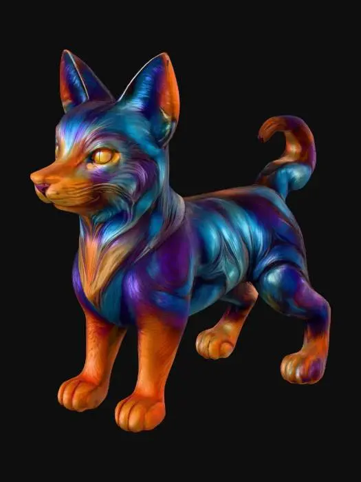 3D model for Prismatic dog