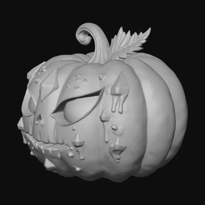 3D model for Glamour Pumpkin, #villain#