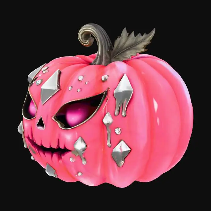 3D model for Glamour Pumpkin, #villain#
