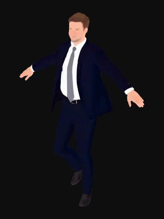 3D model for Corporate T-Pose