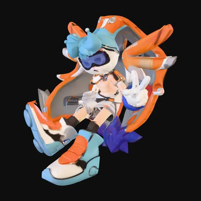 3D model for Cream the Rabbit Profile