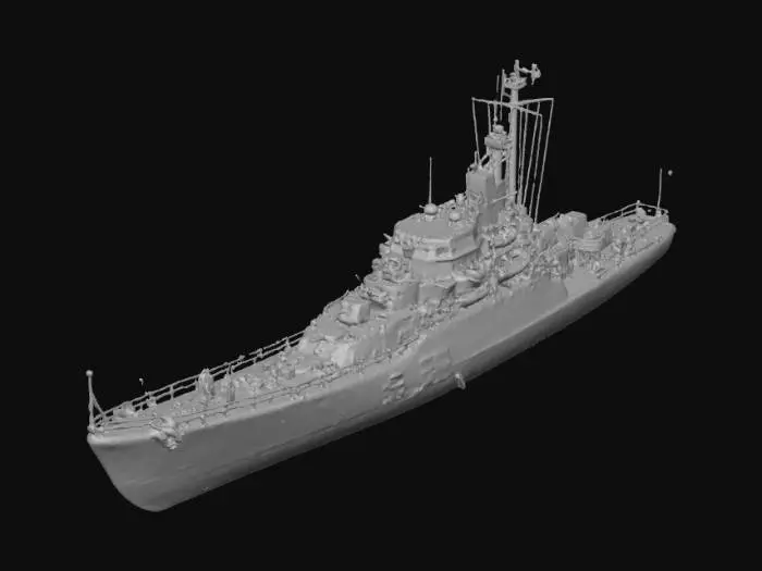 3D model for Naval Vessel F545