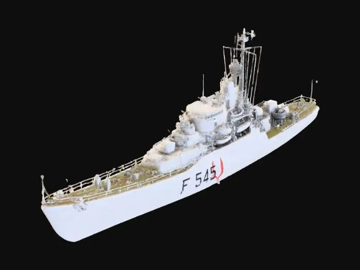 3D model for Naval Vessel F545