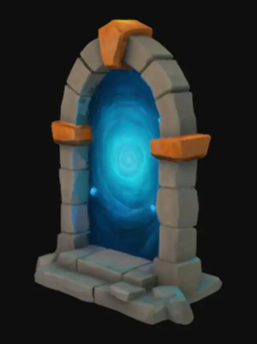 3D model for Mystical Portal
