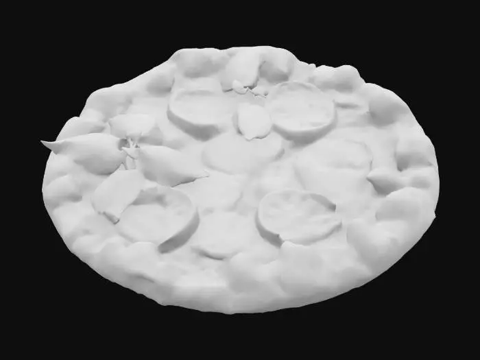 3D model for Caprese Pizza