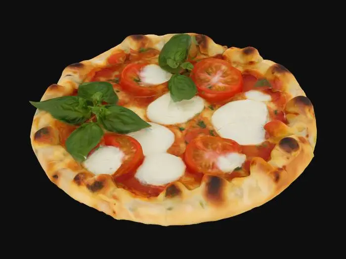 3D model for Caprese Pizza