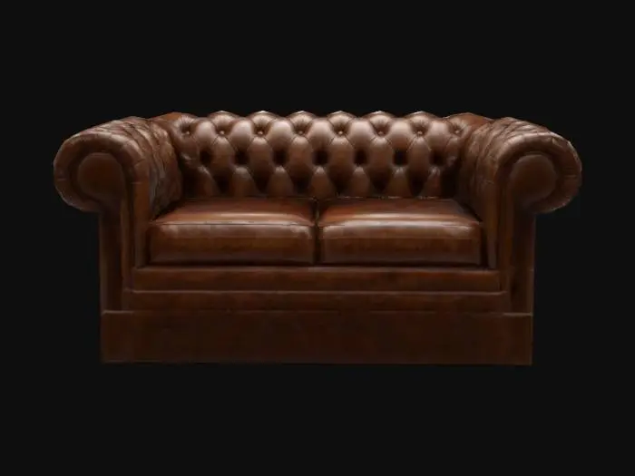 3D model for ChesterfieldSofa