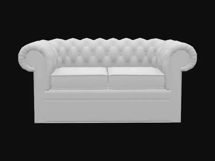 3D model for ChesterfieldSofa