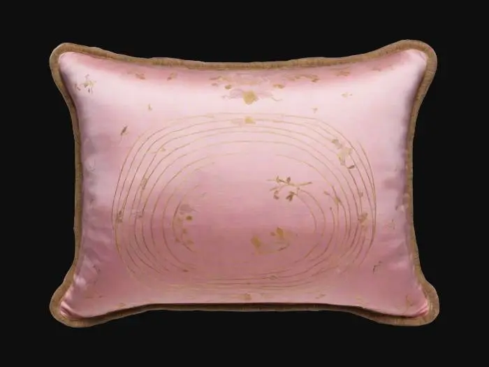 3D model for decorative pillow, Game Assets, Fabric, Highly Detailed, Ultra Realistic