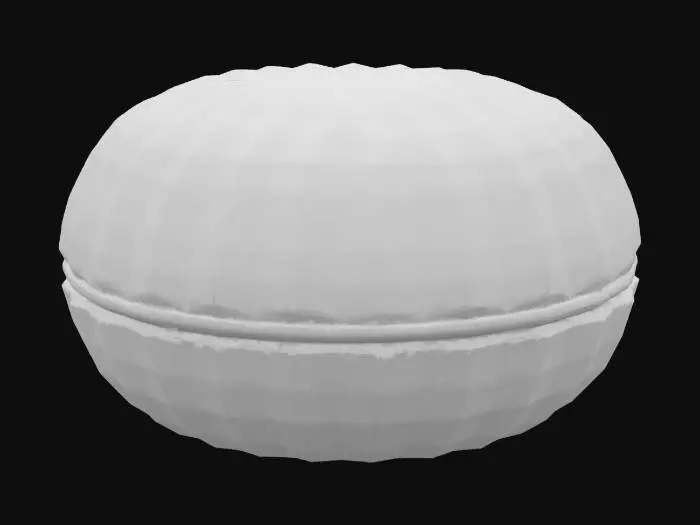 3D model for glass storage box, highly detailed and ornate, pastel colors, luminous