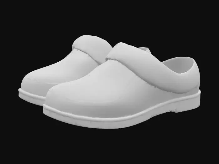 3D model for realistic pair of slippers