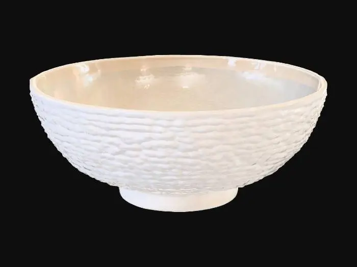 3D model for hobnail bowl
