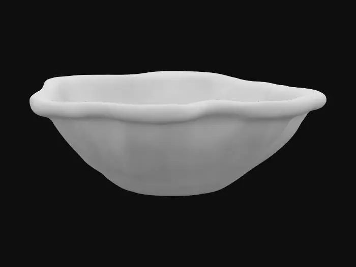 3D model for Uranium Glass dish