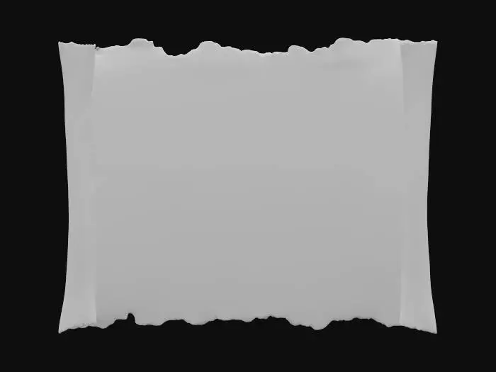 3D model for treasure map, game ready