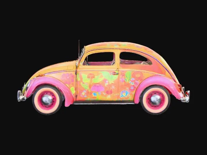 3D model for Floral Beetle