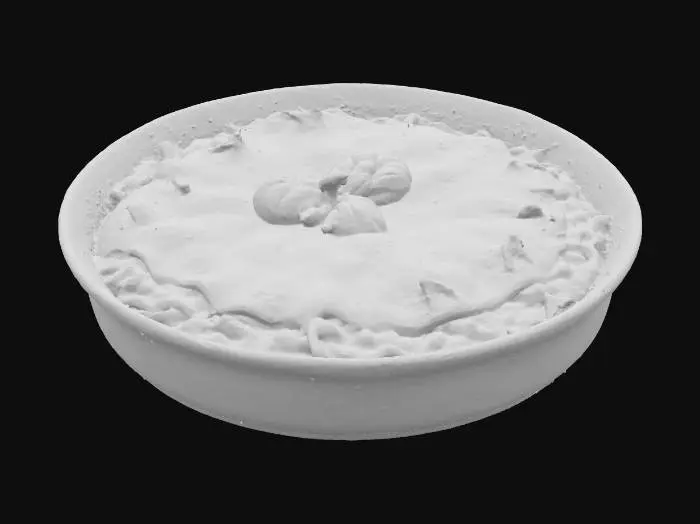 3D model for Baked Lasagna Delight, #food#