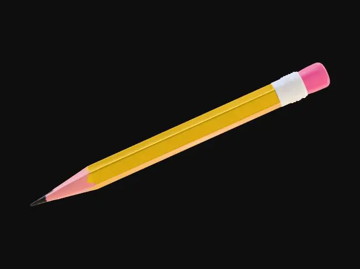 3D model for pencil