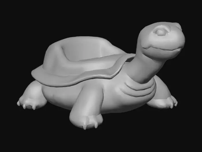 3D model for Emerald Shell Turtle