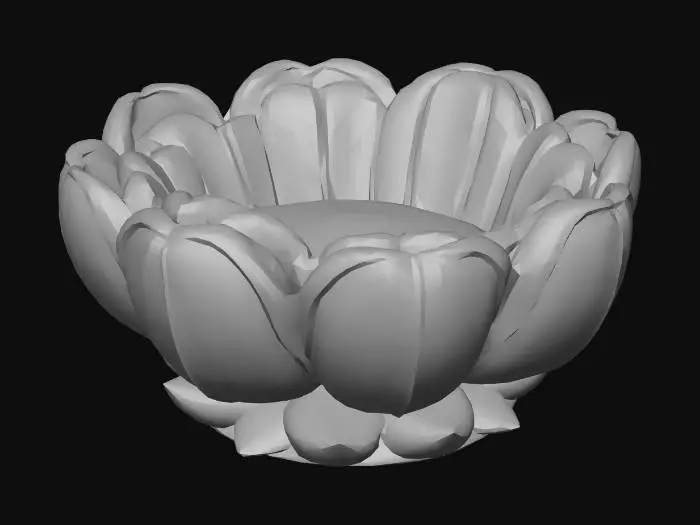 3D model for Flower Seat 3