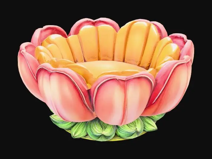 3D model for Flower Seat 3