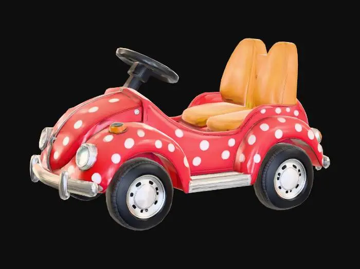 3D model for Polka Dot Racer