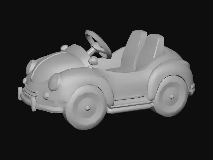 3D model for Emerald Mini Convertible
