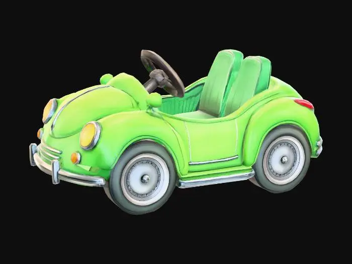 3D model for Emerald Mini Convertible