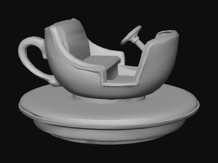 3D model for Teacup Ride
