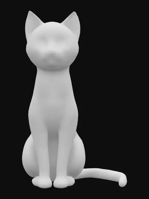 3D model for PatchyTheCat