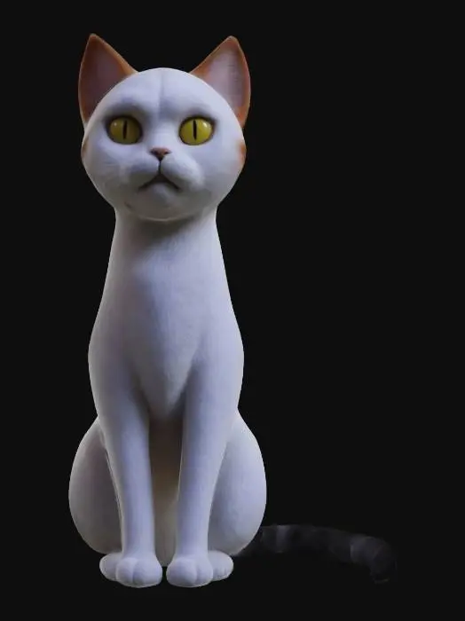 3D model for PatchyTheCat