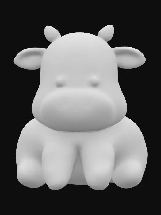 3D model for CarlTheCow