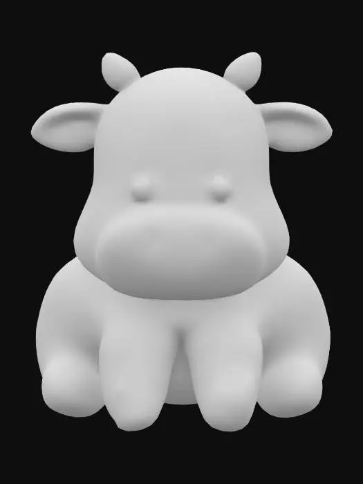 3D model for CarlTheCow