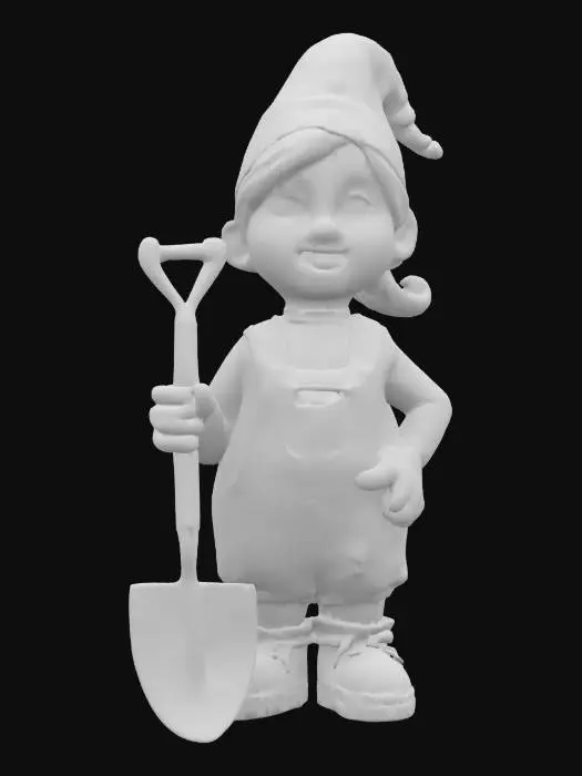 3D model for femaleGnome