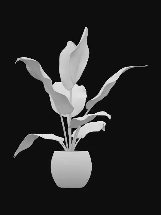 3D model for Plant , Game Assets