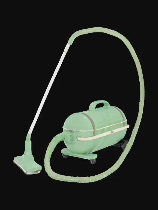 3D model for Retro Green Vacuum