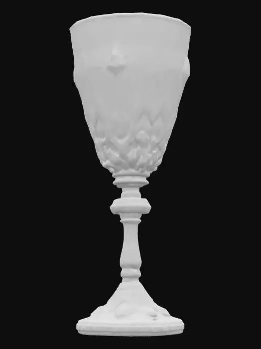 3D model for Ornate glass Victorian goblet, Fantasy, Gemstone, Highly Detailed, Ultra Realistic