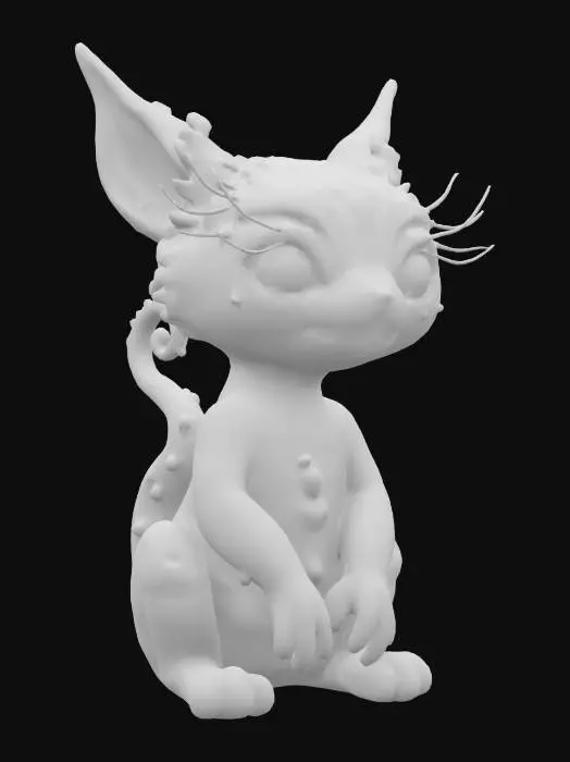 3D model for Ornate glass Victorian figurine, Fantasy, Gemstone, Highly Detailed, Ultra Realistic