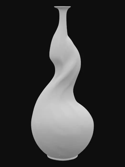 3D model for polished carnival glass sculpture 