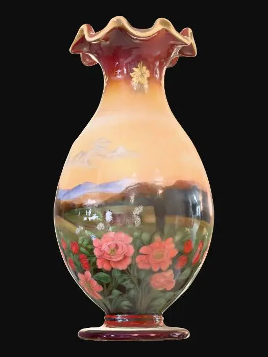3D model for polished carnival glass sculpture 