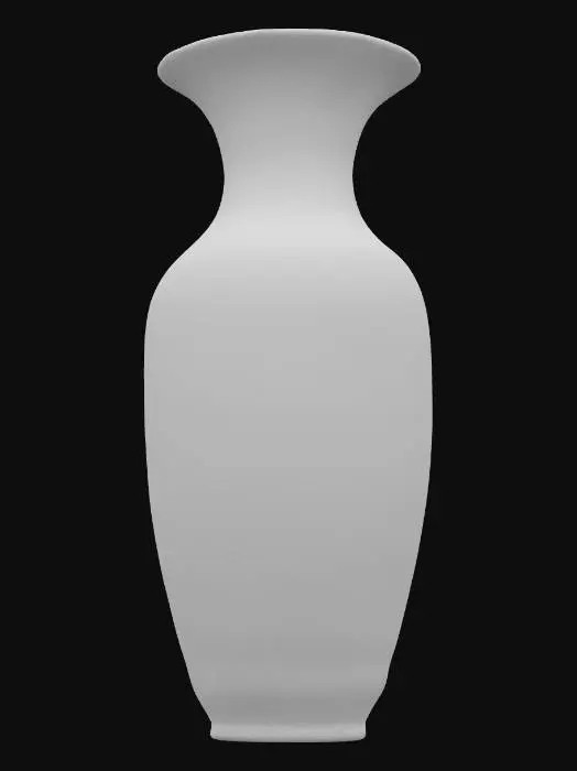 3D model for high gloss colorful pottery