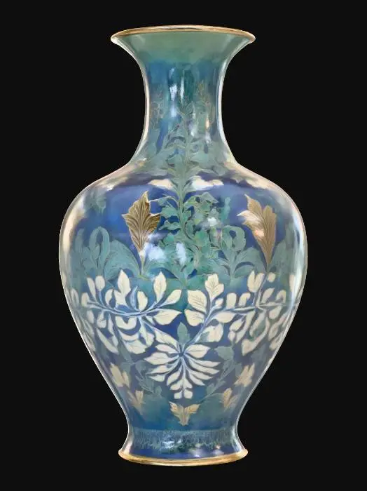 3D model for high gloss colorful pottery