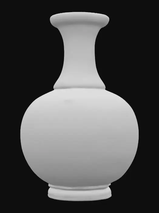 3D model for high gloss colorful pottery