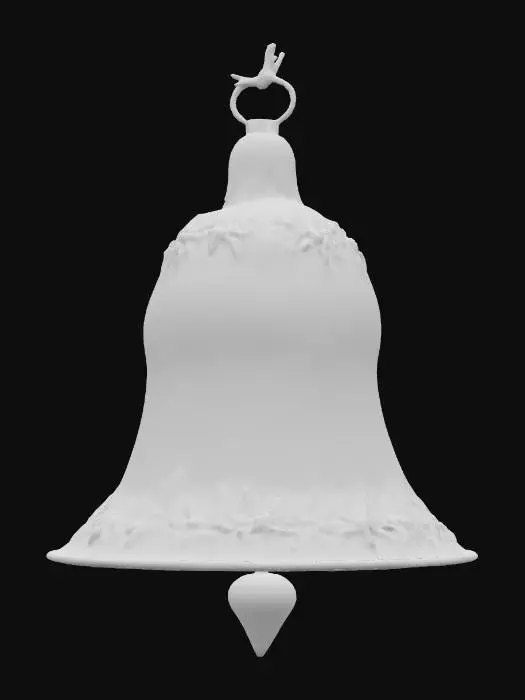 3D model for glass vintage Christmas ornament 