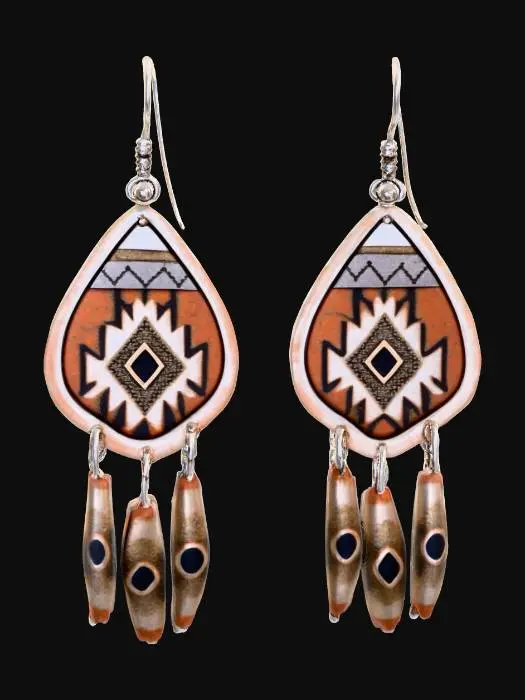 3D model for Southwest Spirit Earrings