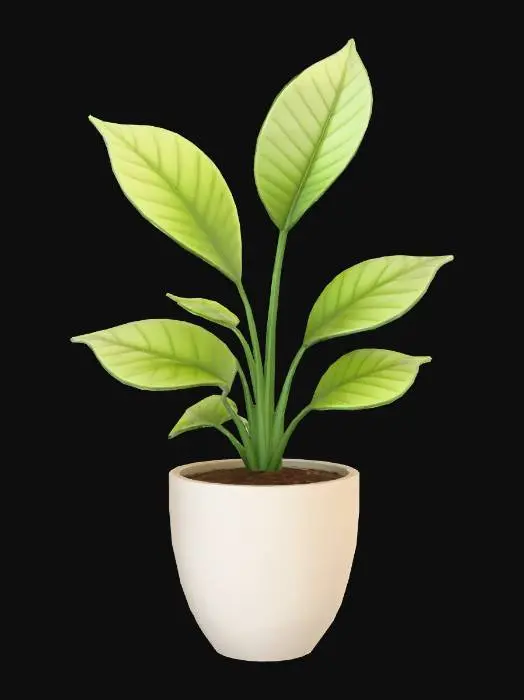 3D model for Potted Serenity