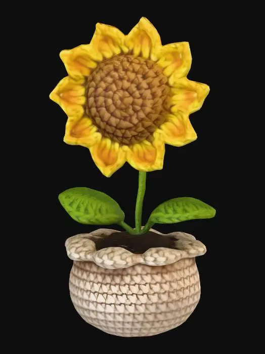3D model for Sunflower Delight