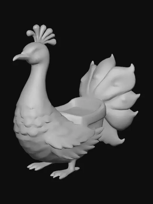 3D model for Prismatic Peacock