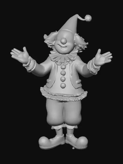 3D model for Joyful Clown