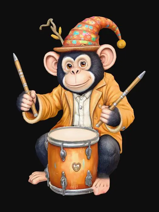 3D model for Carnival Monkey